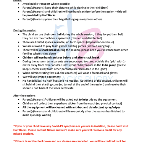 Covid-19 Practice Guidance 12-09-20