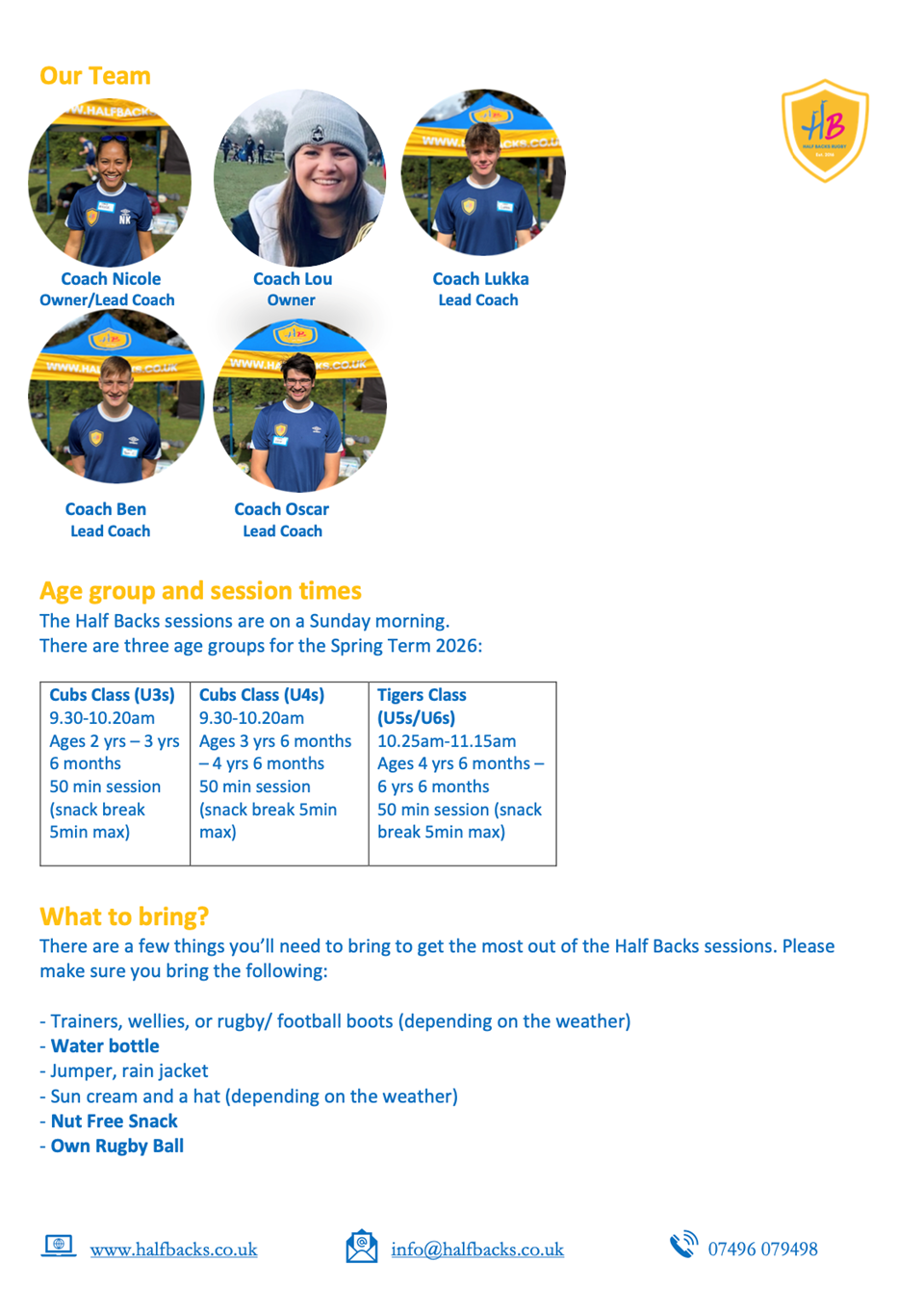 Our team